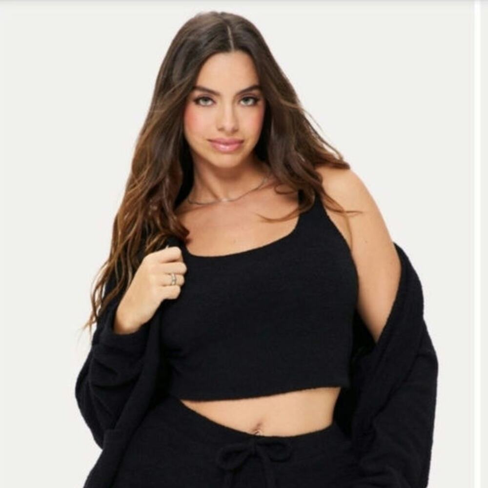 Fabletics Yitty Pet Me Black Bra Top Size XL
